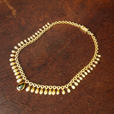 Green Tourmaline & Diamond Eternal Sun Collar