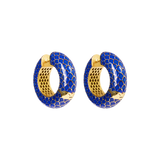 Egyptian Blue Hoops