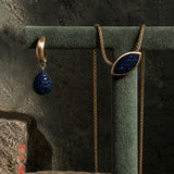 Sapphire Evil Eye Necklace