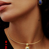Sapphire Bulla Charm