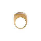 Citrine Solar Disc Ring