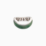 Arc Ring-Silver - Aventurine