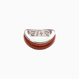 Arc Ring-Silver - Jasper