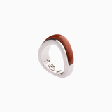 Arc Ring-Silver - Jasper