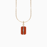 Mini Gaze Necklace - Jasper