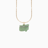 Udjat Necklace - Aventurine