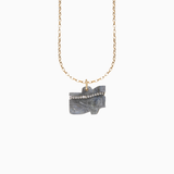 Udjat Necklace - Labradorite